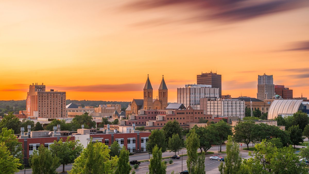 Akron skyline