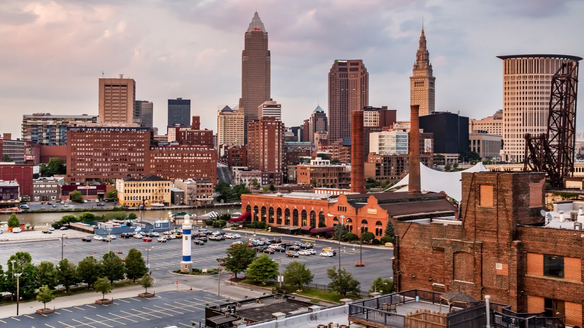 Cleveland skyline