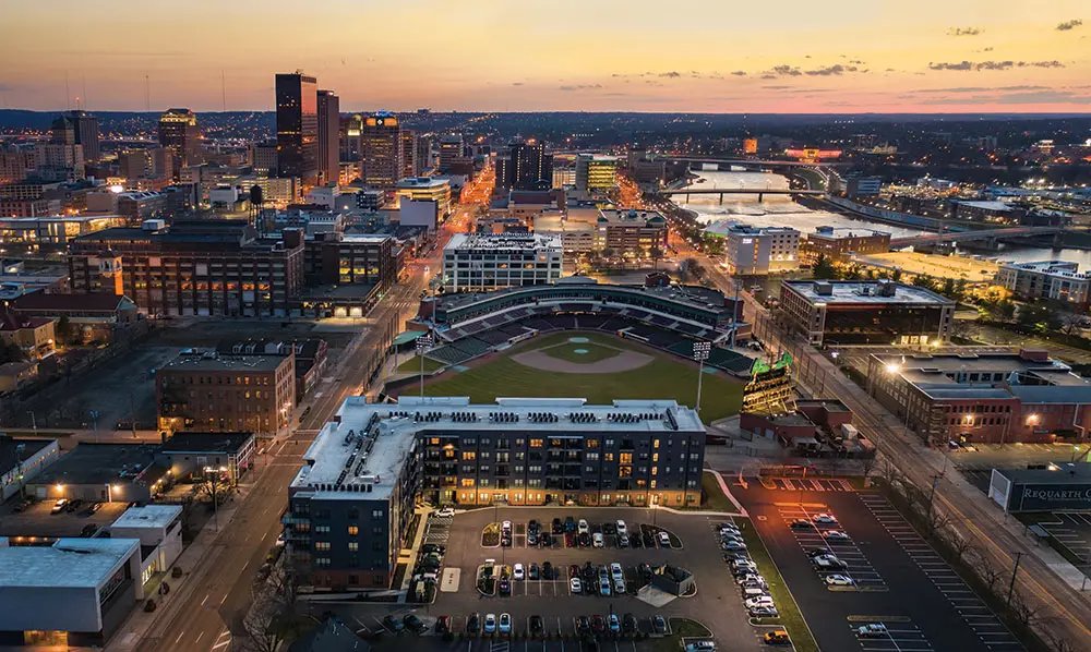 Dayton skyline